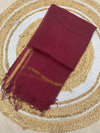 Cotton Kota Duppatta - Classic Maroon