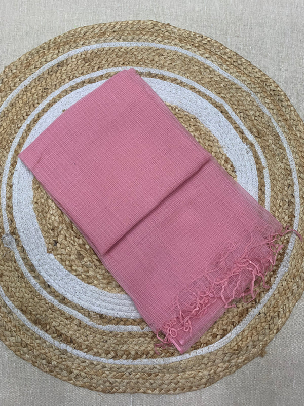 Cotton Kota Duppatta - Dusty Pink