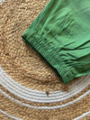 Cotton Pant -Basil Green
