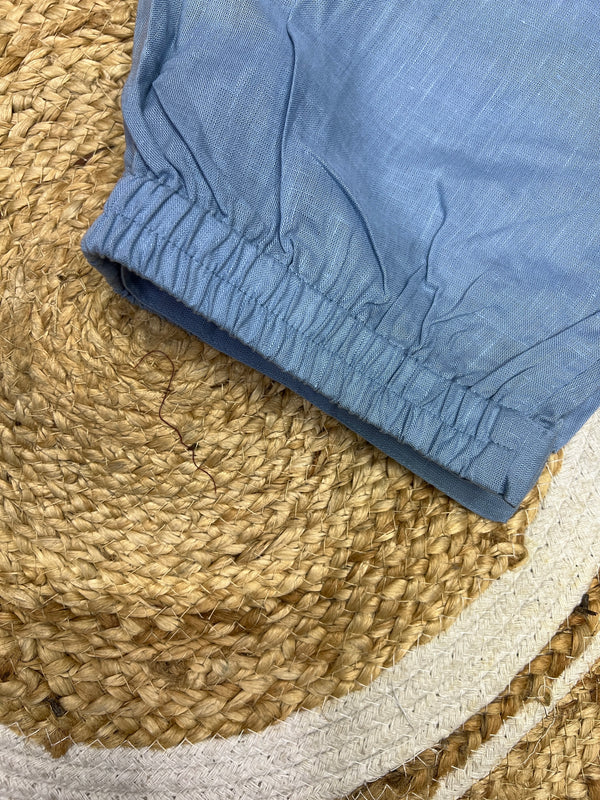 Cotton Pant -Denim Light Blue