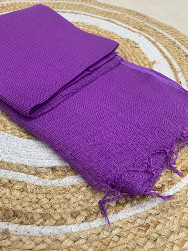 Cotton Kota Duppatta - Violet