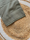 Cotton Pant -Earthy Green