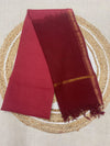 Cotton Kota Duppatta - Red Shaded