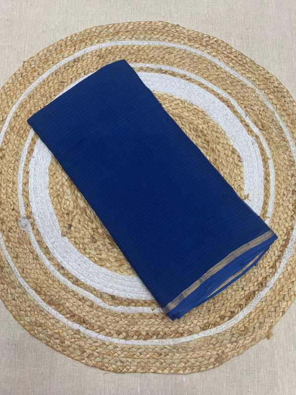Cotton Kota Duppatta - Indigo