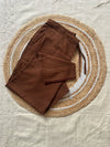 Cotton Pant - Caramel Brown