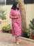 Cotton Cord Set ( 2 Piece )- Fuchsia Pink