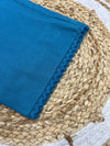 Cotton Pant - Teal Blue