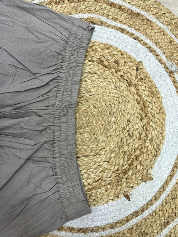 Cotton Pant - Fawn