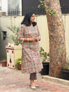 Cotton Cord Set ( 2 Piece ) - Gray Black