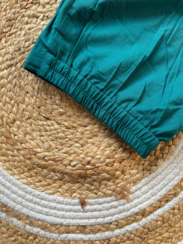 Cotton Pant - Pine Green