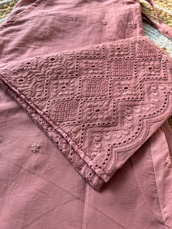 Cotton Pant - Hakoba Peach