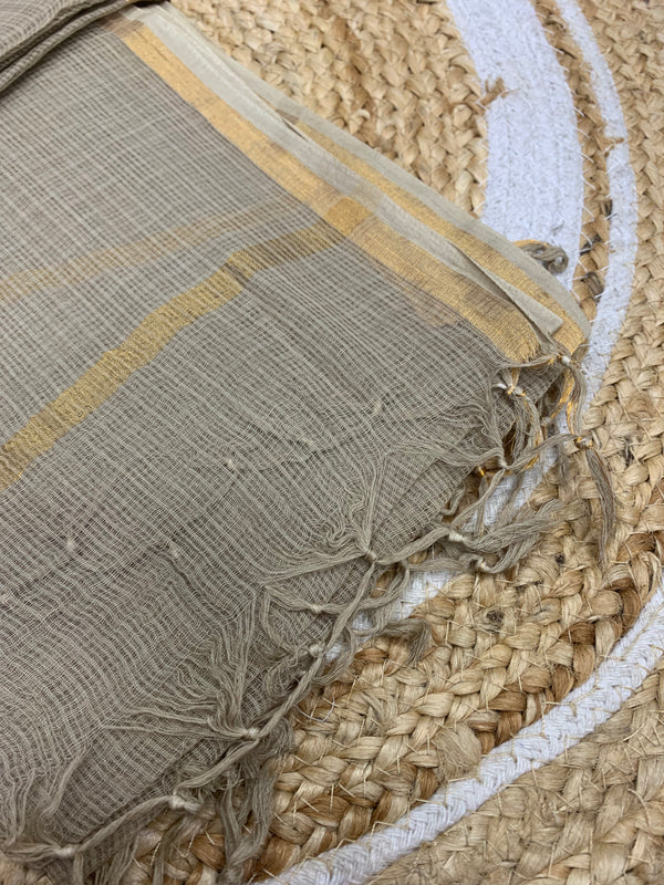 Cotton Kota Duppatta - Beige