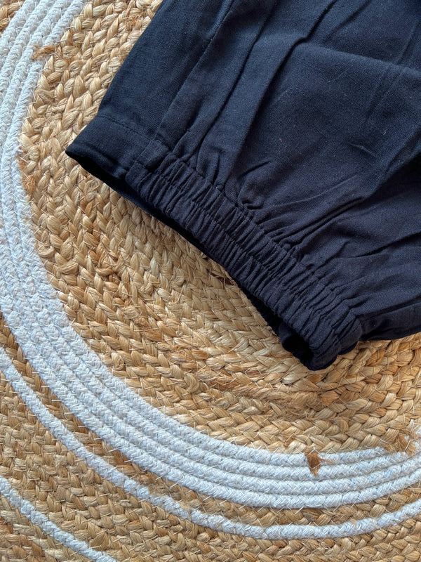 Cotton Pant - Black