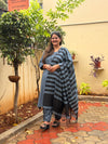 Pure Cotton Cord Set ( 2 Piece ) - Denim Blue