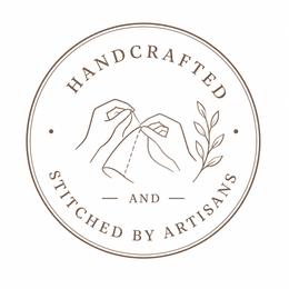 Handcrafted and Stitchedby Artisans