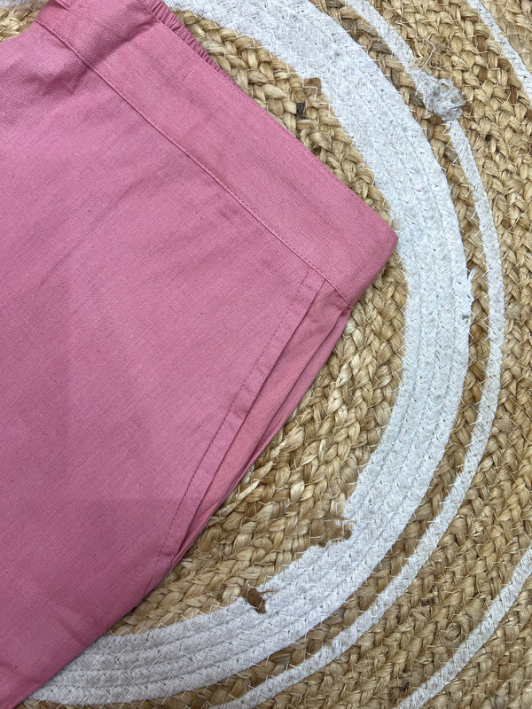 Cotton Pant - Pink