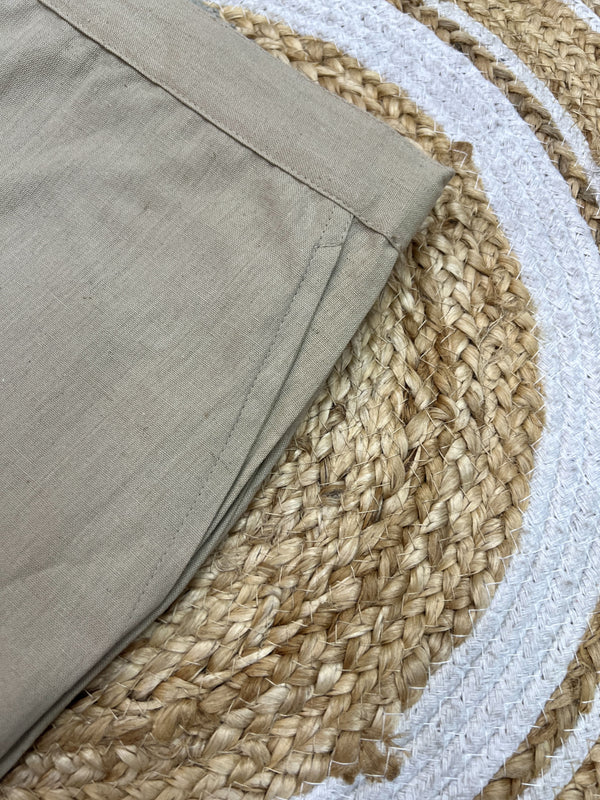 Cotton Pant - Beige
