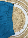 Cotton Pant - Teal Blue