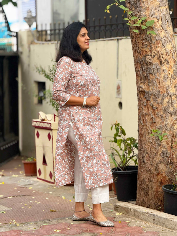 Cotton Kurta ( One Piece ) - Peige