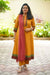Varnika Mustard Yellow Pure Cotton Flared Two-Piece Co-Ord Set