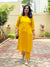 Woven Cotton Cord Set ( 2 Piece ) -Yellow